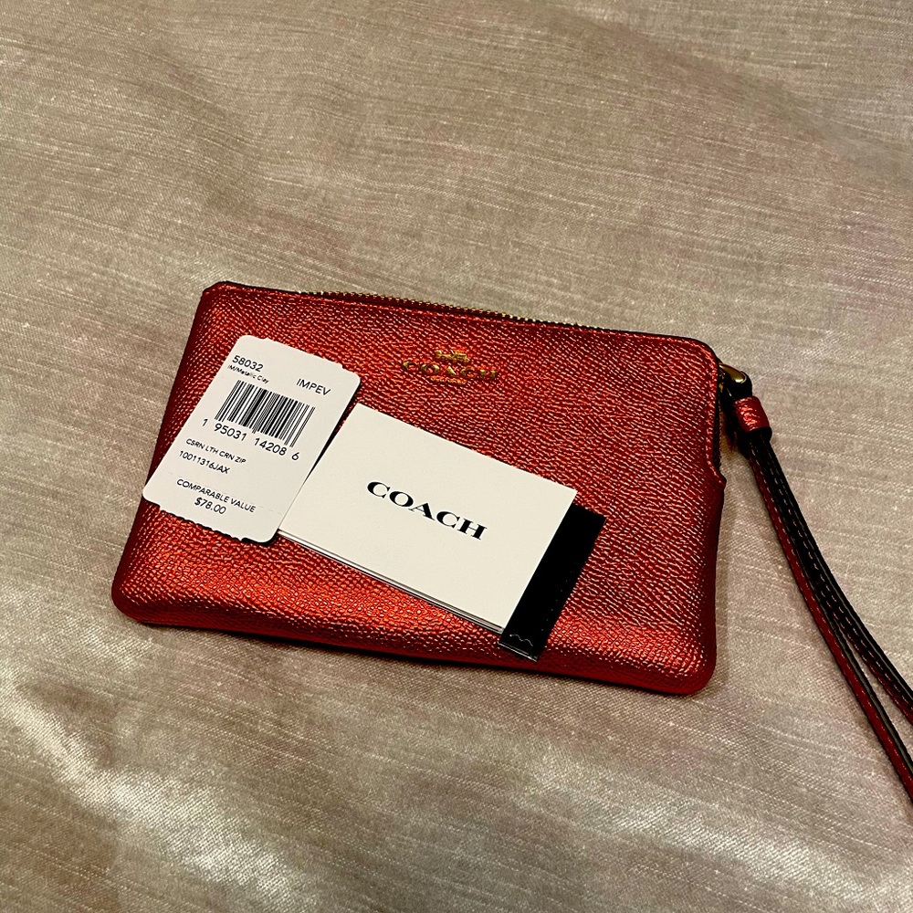 Coach wristlet
